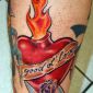 Tattoo Oldschool Herz und Feuer:Heart and Fire.jpg